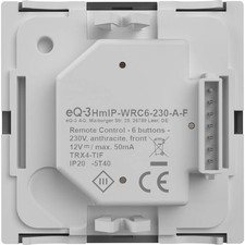 Homematic IP Wandtaster Homematic IP Funk Wandtaster – 6-fach, 230 V, anthrazit