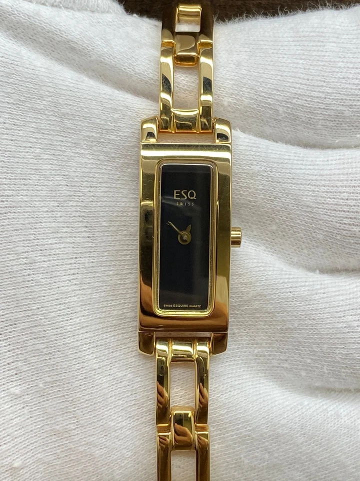 ESQ Movado Swiss Ladies 13mm Steel Quartz Watch 100721 $NR Auction!!! - image 3 of 4