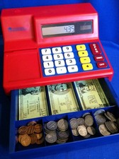 Learning Resources Pretend Play Cash Register-Calculator with Pretend Cash
