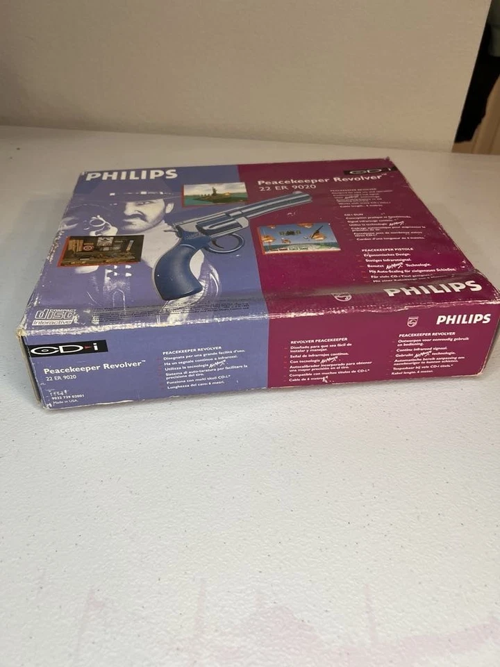 Philips CDi Peacekeeper Revolver New In Box for Mad Dog McCree Etc Not Included - Image 4 of 4