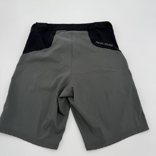 Pearl Izumi Men Activewear Shorts Medium Black Gray with Liner Cycling - Picture 5 of 7