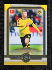 2019 Topps Museum Collection Bundesliga Erling Haaland #84 card