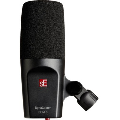SE Electronics DynaCaster DCM6 All-Purpose Dynamic Broadcast Microphone Cardioid