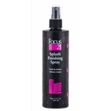 New Focus 21 Splash Ultimate Control Finishing Spray 12 Oz Extra Hold  RARE!