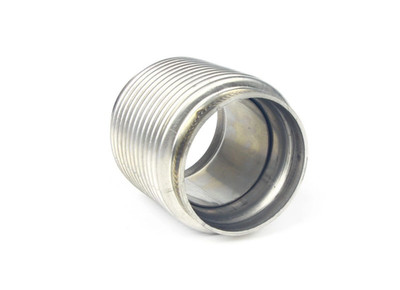 QK OPEN BOX# Exhaust Flex Pipe 2'' x 2.5'' Long Flex Joint Pipe Heavy Duty