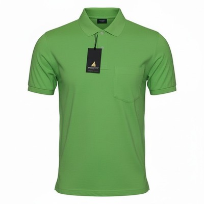 PRODIGY Poloshirt Polo Polohemd Piqué Kurzarm apfelgrün grün Gr. XXL/56