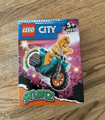 Lego City 60310 Maskottchen Stuntbike m. Schwungrad Motorrad 5+ Neu OVP