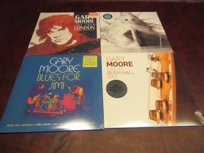 GARY MOORE VERIFIED 1ST EDITION LIVE BUSH HALL + BLUES FOR JIMI, LAKE & LONDON
