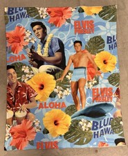 Elvis Presley Blue Hawaii Officially Licensed Throw Blanket