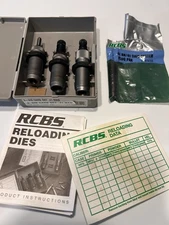 Vintage RCBS NEW/Unused 18512 Reloading .41 Mag (3) Die Carb Set
