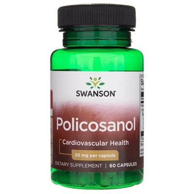 Swanson Policosanol 20 mg, 60 Kapseln