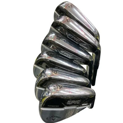 callaway EPIC MAX FAST 2021 Iron Set 6-9,Pw,Aw 6pc Flex Regular | eBay