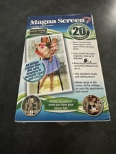 Magna Screen 20 Magnetic Mesh Screen Door for Kids or Pets Bug-Free Home