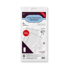 Scrapbook Adhesives by 3L Creative 3D FOAM SHEETS WHITE