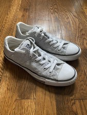 Converse Womens Chuck Taylor All Star Madison Ox Sneaker Sz 8 Shoe Grey Heather