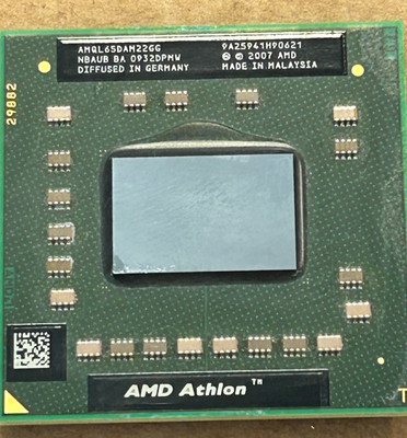SET OF 4 AMD ATHLON 64 X2 QL-65 MOBILE PROCESSOR AMQL65DAM22GG