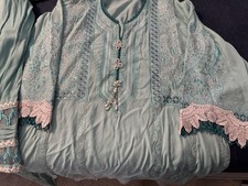 Sana Safinaz Designer Stitched Shalwar Kamiz Dress Size Small