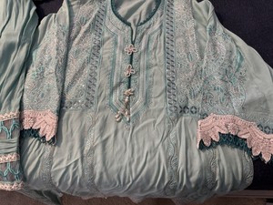 Sana Safinaz Designer Stitched Shalwar Kamiz Dress Size Small