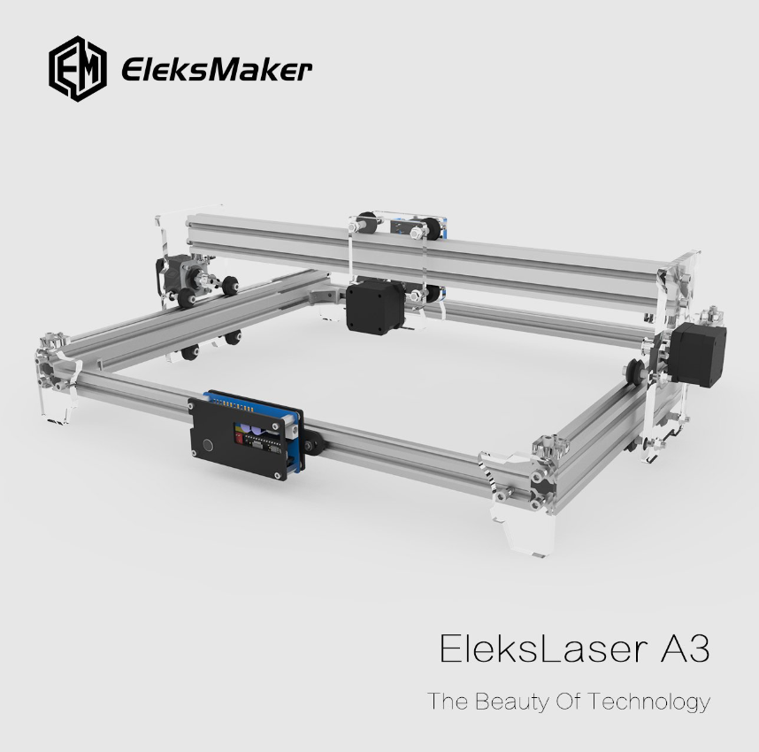 EleksLaser-A3 CNC Laser Engraving Machine DIY Kit 52x43cm (No Laser) | eBay