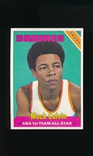 1975-76 Topps #227 Mack Calvin ABA AS1 * Guard * Virginia Squires * VG-EX *