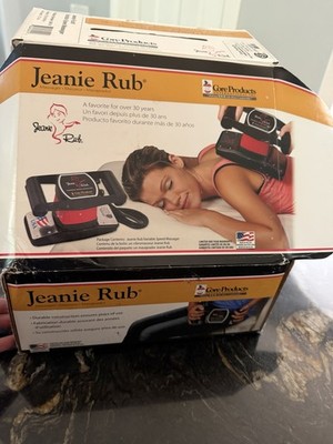 Core Products Jeanie Rub Variable Speed Corded Vibrating Massager Black PRO-3401