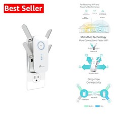 High-Speed AC2600 RE650 Wi-Fi Extender - MU-MIMO Technology for Multiple Devices