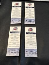 Lot Of 4 1996 NBA Houston Rockets Tickets Western Conference - First Round