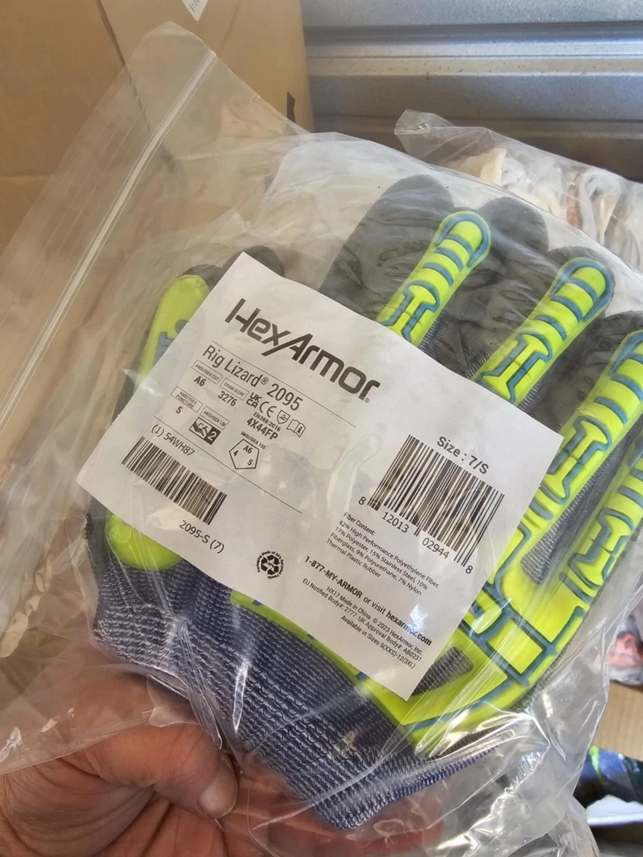 HexArmor Rig Lizard 2095 – Guanto Da Lavoro Resistente, Taglia 12 EU - 4
