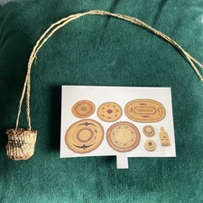 First Nation Basket Necklace-   Nuu-chai-nulth  