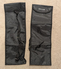 Lot of 2 MUS-A4 BK Music Stand Carry Bags Soft Cases 22x7 Black Adjustable