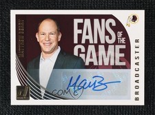 2018 Panini Donruss Fans of the Game Auto Matthew Berry #FG-MB Auto qf8