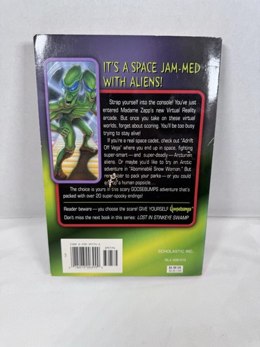 Give Yourself Goosebumps #23 Zapped In Space von R. L. Stine Erstdruck - Bild 8 von 9
