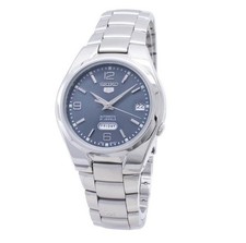 Seiko 5 Automatic SNK621 SNK621K1 Day Date Grey Dial Steel Watch