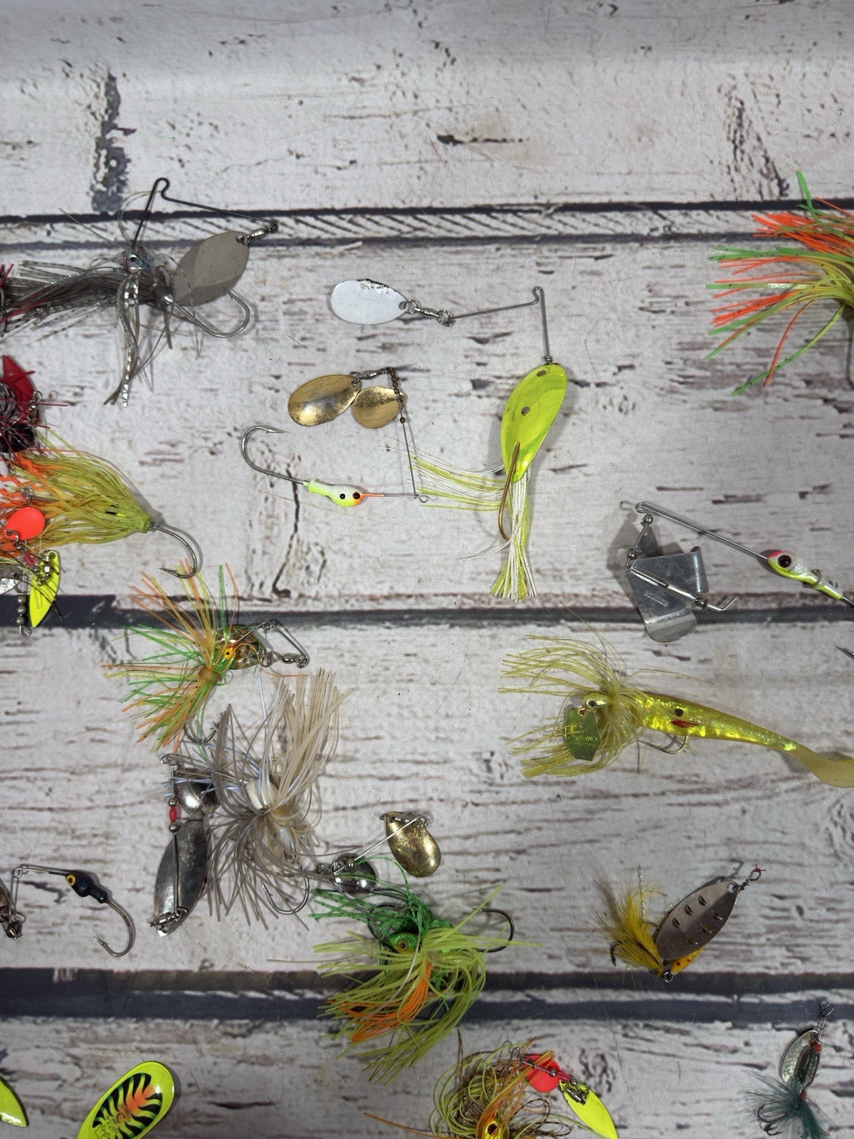 Spinner Chatterbait Buzzbait Super 5 Vibrax Lucky Strike Fishing Lure Bait Lot - Image 4