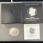 2021-CC Privy Morgan Silver Dollar W/OGP & COA, $1 CARSON CITY