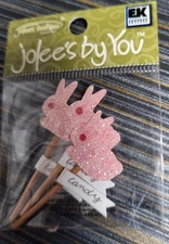 JOLEE'S Boutique By You Embellishment Bunny Lollipop Easter Candy Holiday Food