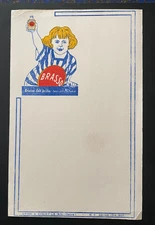 ADVERTISING BLOTTER "BRASSO MAKES METALS SHINE"