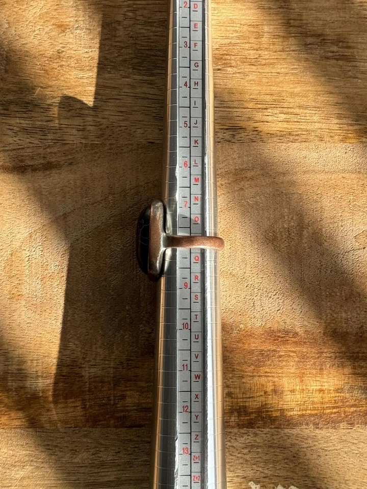 Редкое винтажное кольцо из черного агата размер 8 талисман джинн - Изображение 2 из 4