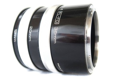 VIVITAR automatic extension tube Satz -3 Ringe 12/20/36  - für Canon FL/FD