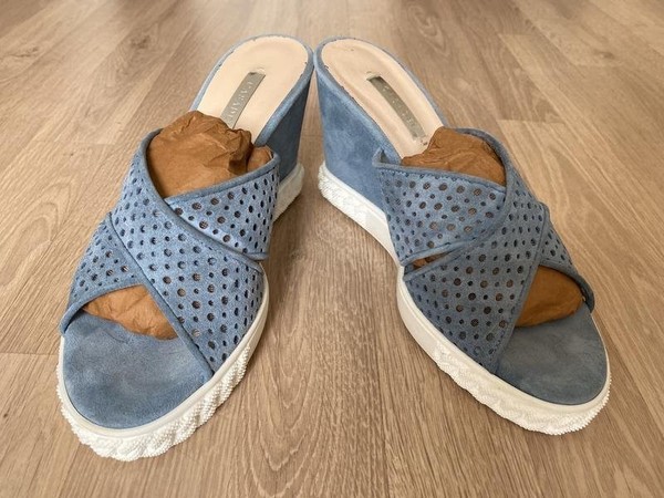 Women Casadei Heels Blue 37.5