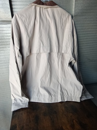 Chestnut Hill Jacket Men L Beige Outdoor Casual w/Shultz Steel Company's Logo - Picture 2 of 6