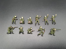 Modellbau H0 Figuren Set 11x Soldaten Militär NVA Bundeswehr Preiser ? 