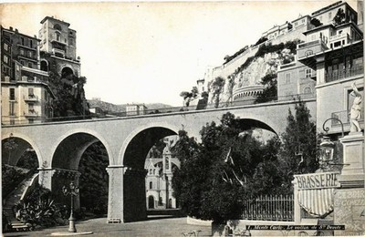 CPA ed. Aqua 1 Monaco Monte Carlo Le Vallon St-Devote (214385)