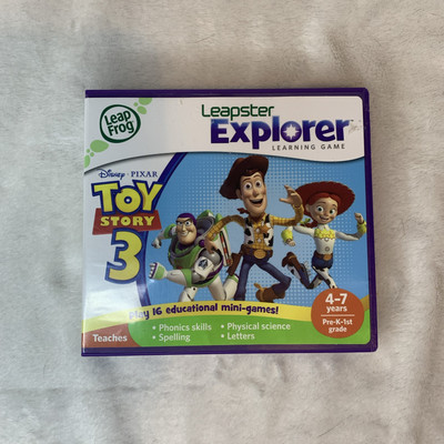 Leap Frog Leapster Explorer Learning Game Disney Toy Story 3 Game