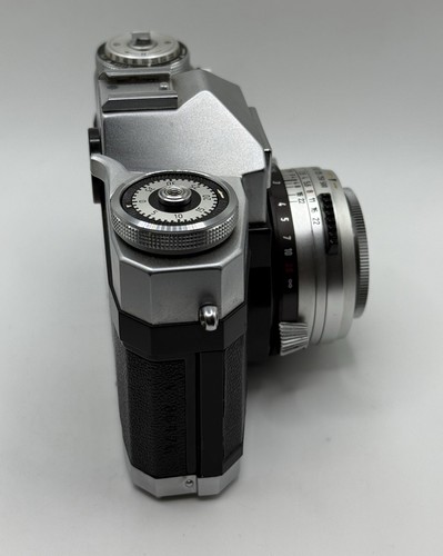 Vintage Antique Zeiss Ikon Contaflex Lens 2.8/50mm Synchro Compur Pro-Tessar 1:4 - Picture 6 of 8