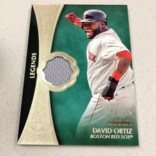 2019 Topps Tier One Legends Relics #T1RLDO David Ortiz 52/175