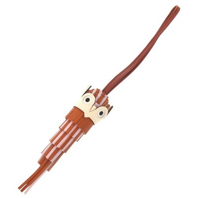 AUTHENTIC HERMES Chouette Owl Pain d' Epice Mauve Pale Sienne Nata Blanc
