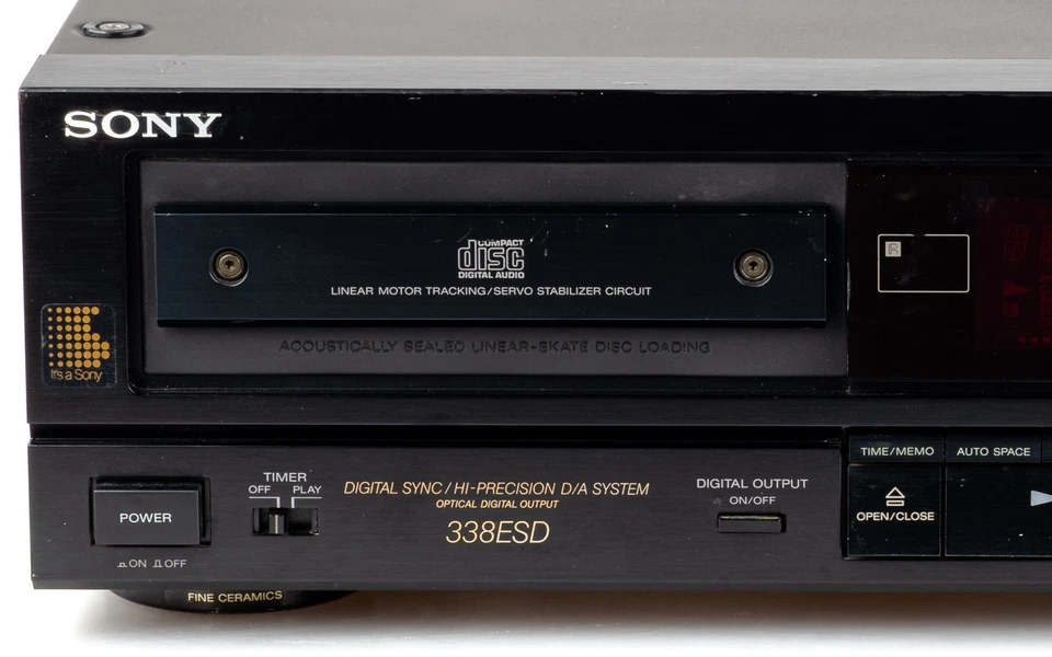 Sony CDP-338ESD CD Player / KSS-151A / gewartet 1 Jahr Garantie #1 - Bild 2 von 4