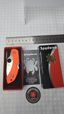 Spyderco Dragonfly 2 Orange C28POR2 Taschenmesser VG-10 Japan, Sammlerzustand