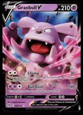Granbull V Brilliant Stars 057/172 Holo Ultra Rare Pokemon Card